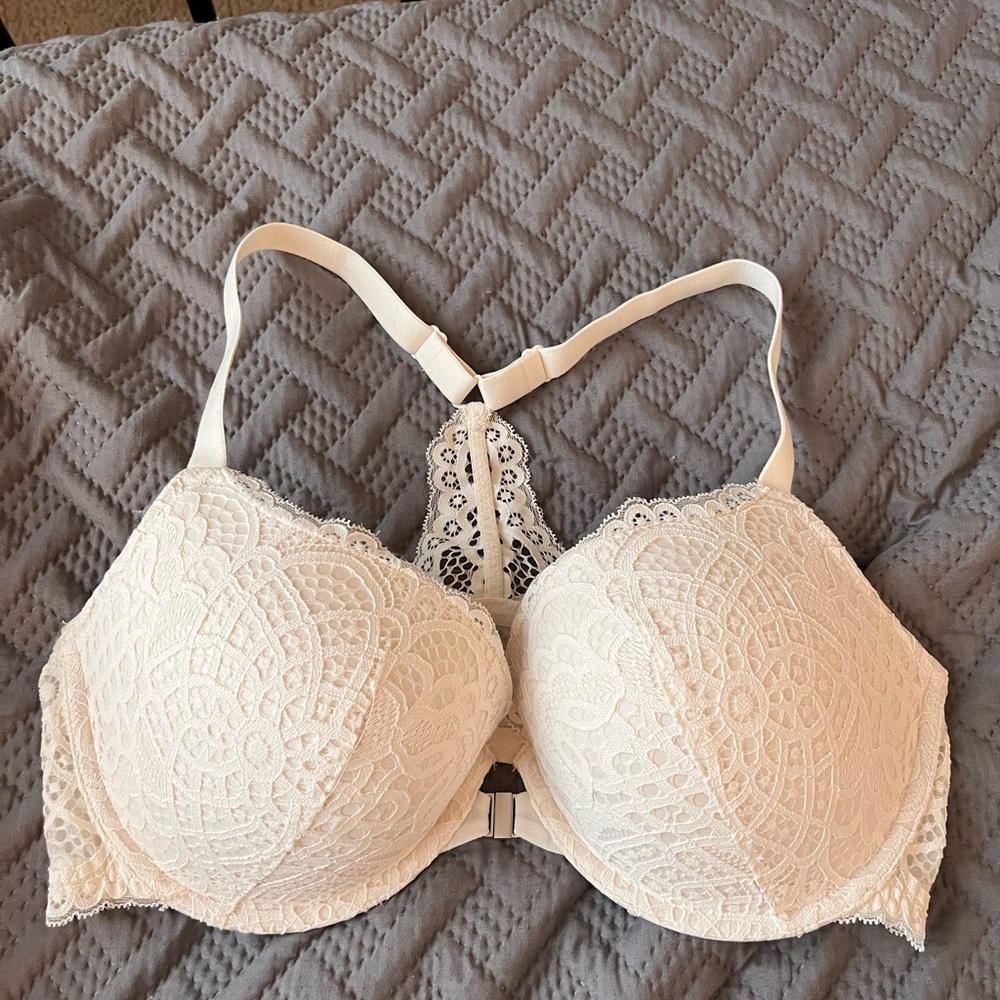 Auden front clasp push up bra barely worn